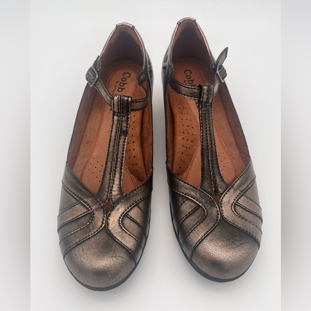 Cobb Hill New Balance Angelina Shoe 7.5W Metallic Bronze Maryjane Comfort NWT